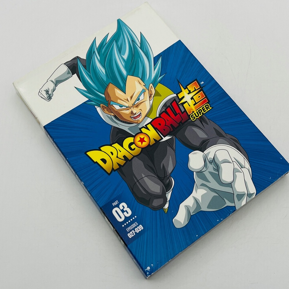 Dragon Ball Super Part 03 DVD Episodes 027-039 Anime‎ 2-Disc Set Funimation